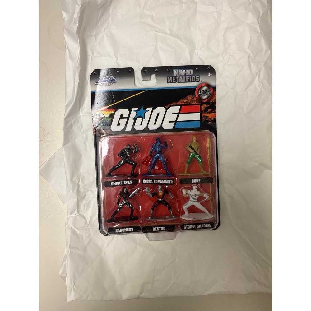 GI Joe, Nano Metal Figures. 6 Pieces